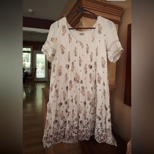 Urban Outfitters Ecote floral boho dress